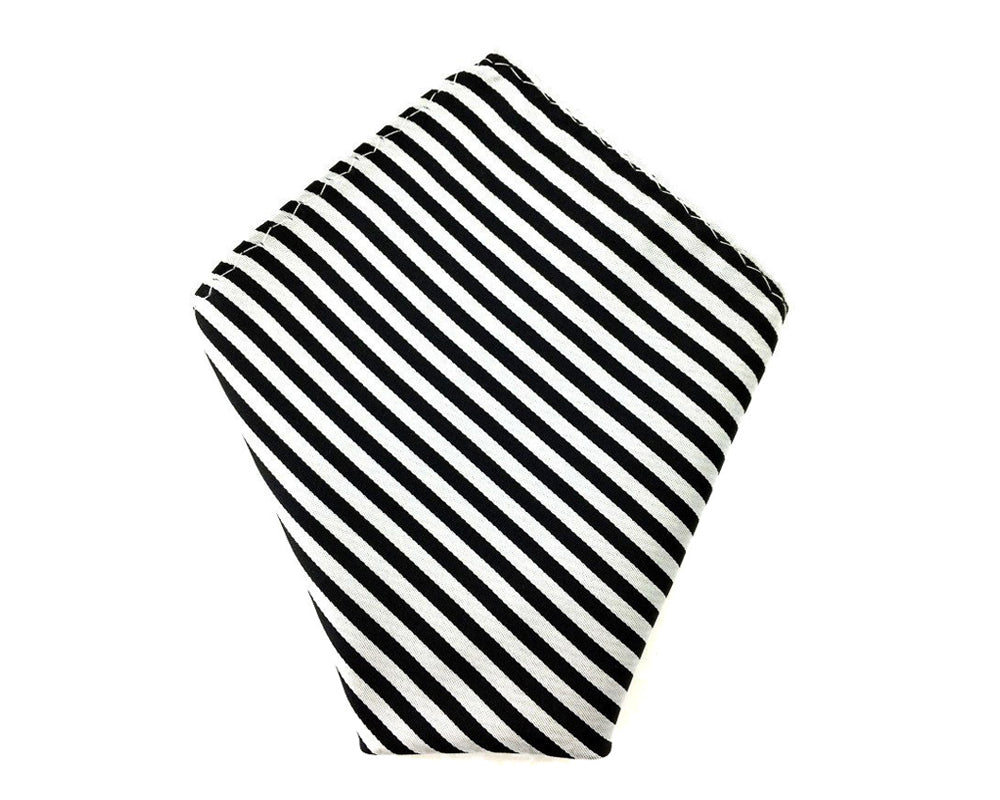 striped gift pocket square