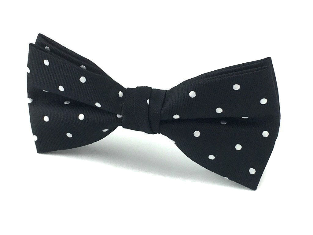 polka dot bow ties