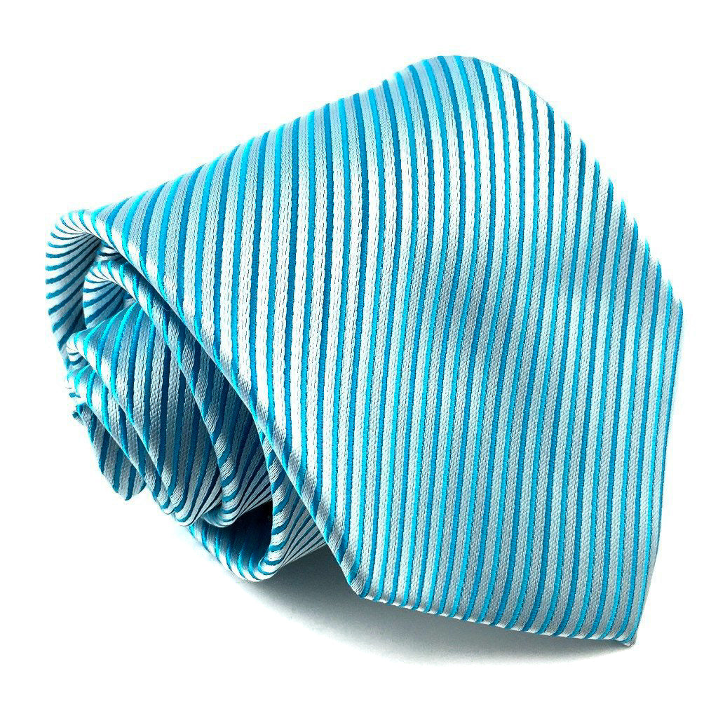 Blue Striped Ties
