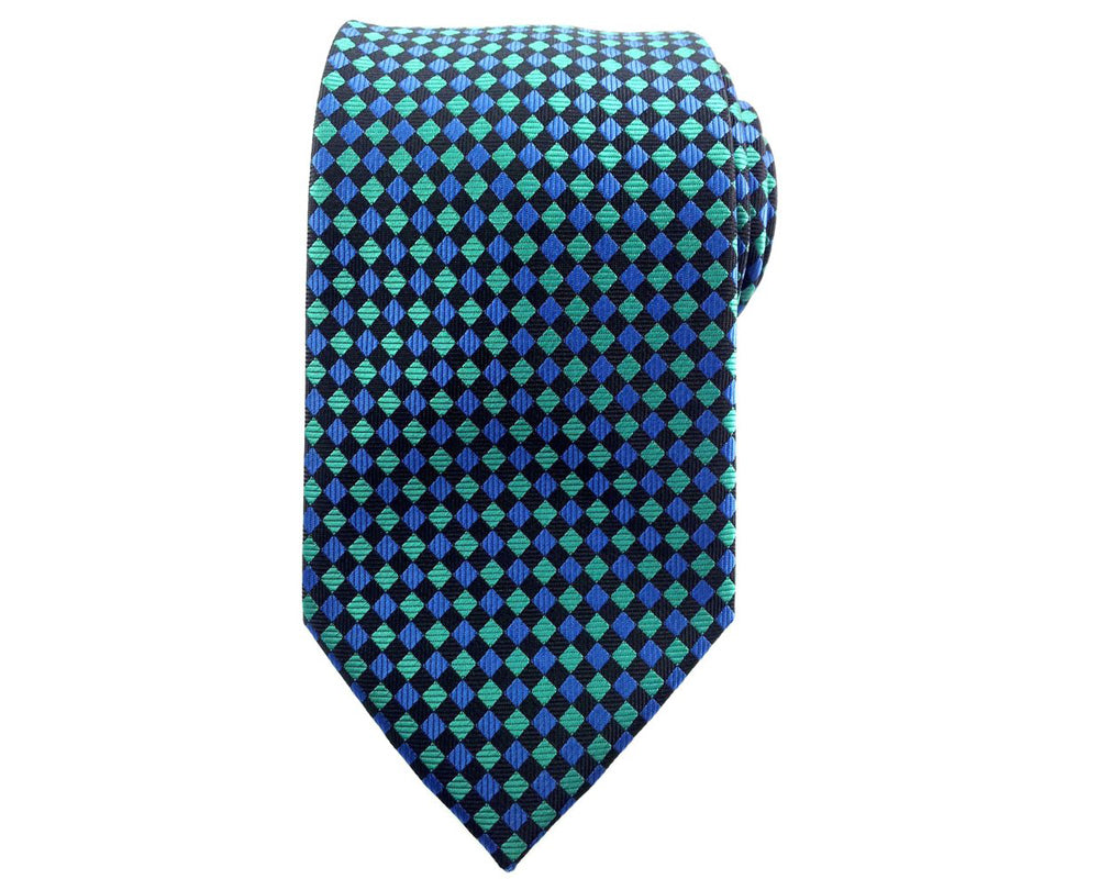 green blue neckties