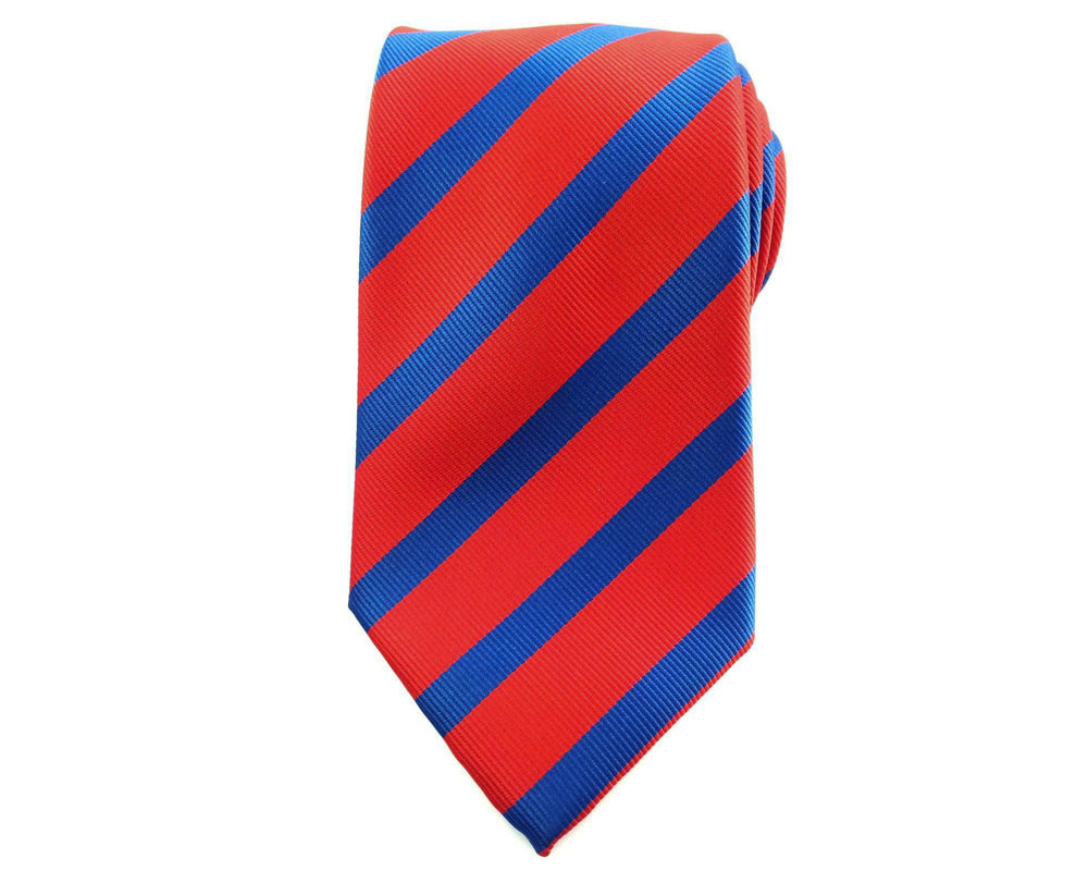 red blue stripe ties