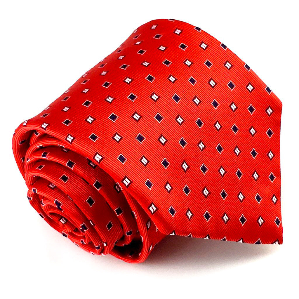 red wedding neckties