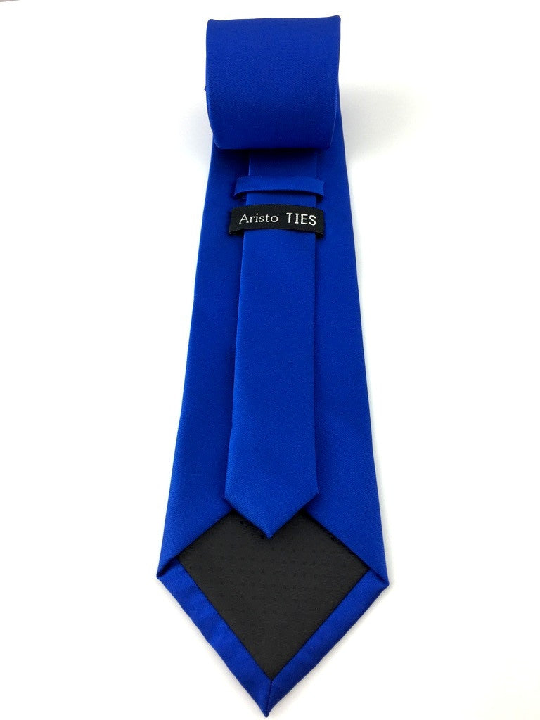 Marine Blue Solid Colour Necktie