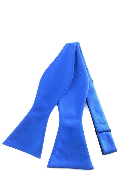 Marine Blue Self-Tied Bow Tie