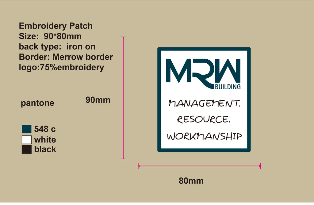 100 Custom Embroidery Patches for Molly