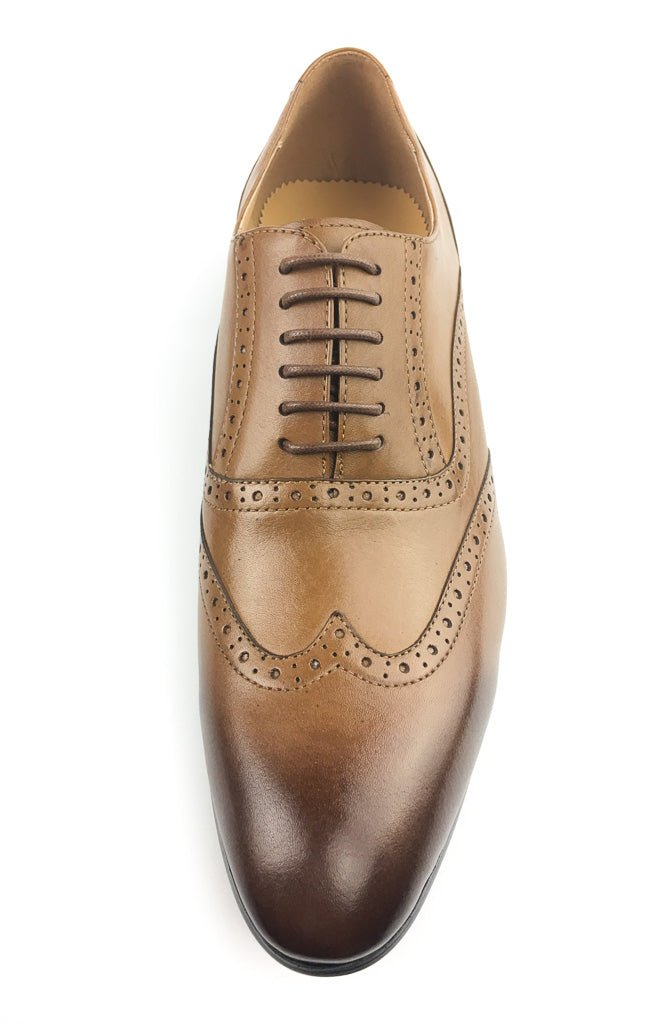 Wingtip Brogue Oxford - Coffee