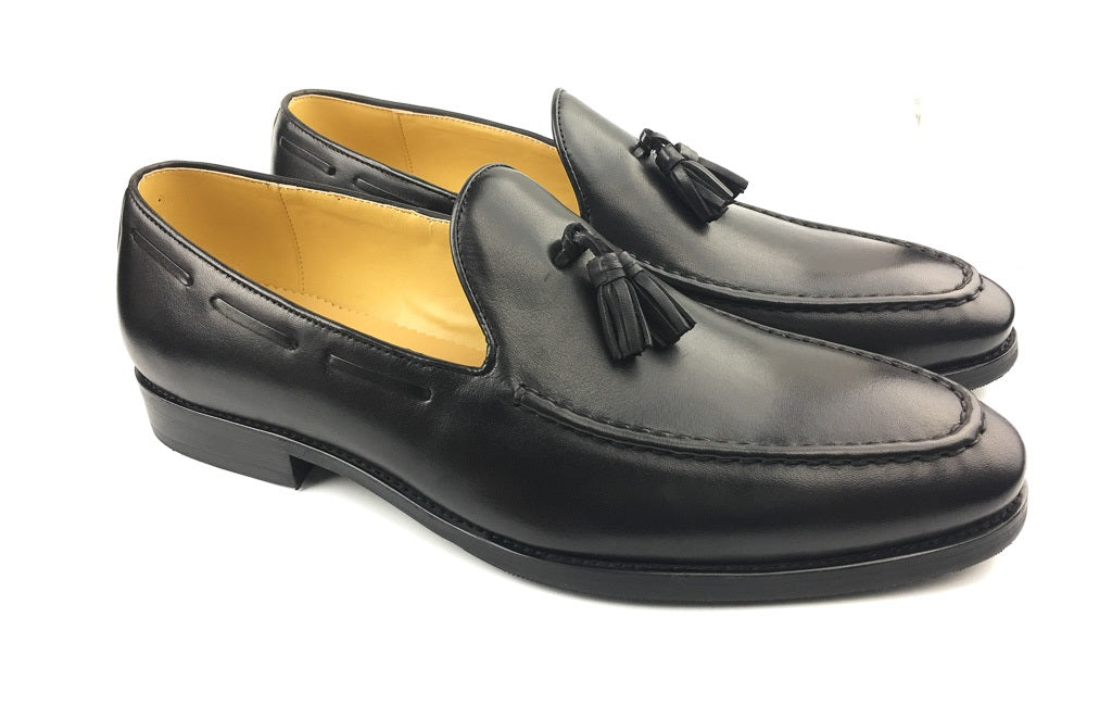 Tassel Loafer - Black