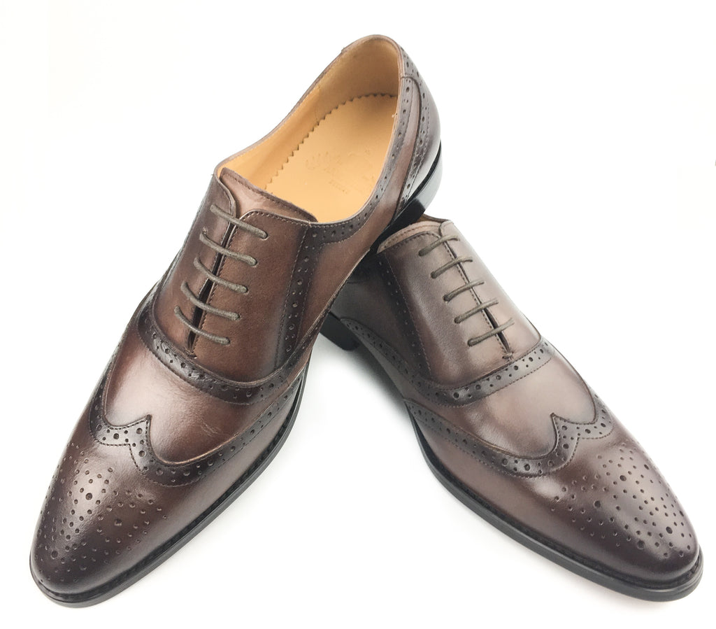 Brogue Wingtip Oxford - Brown