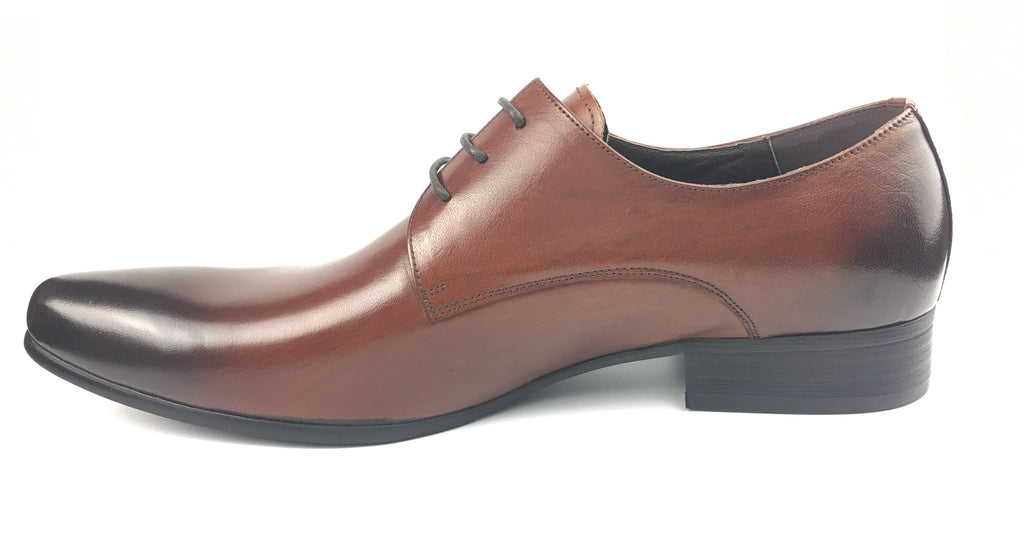 Pointed Toe Derby - Brown (Size 44)