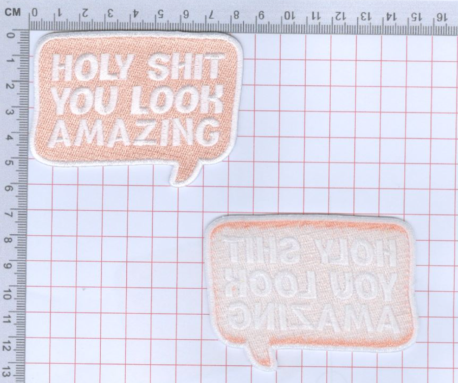 Custom Embroidery Patch for Chiara