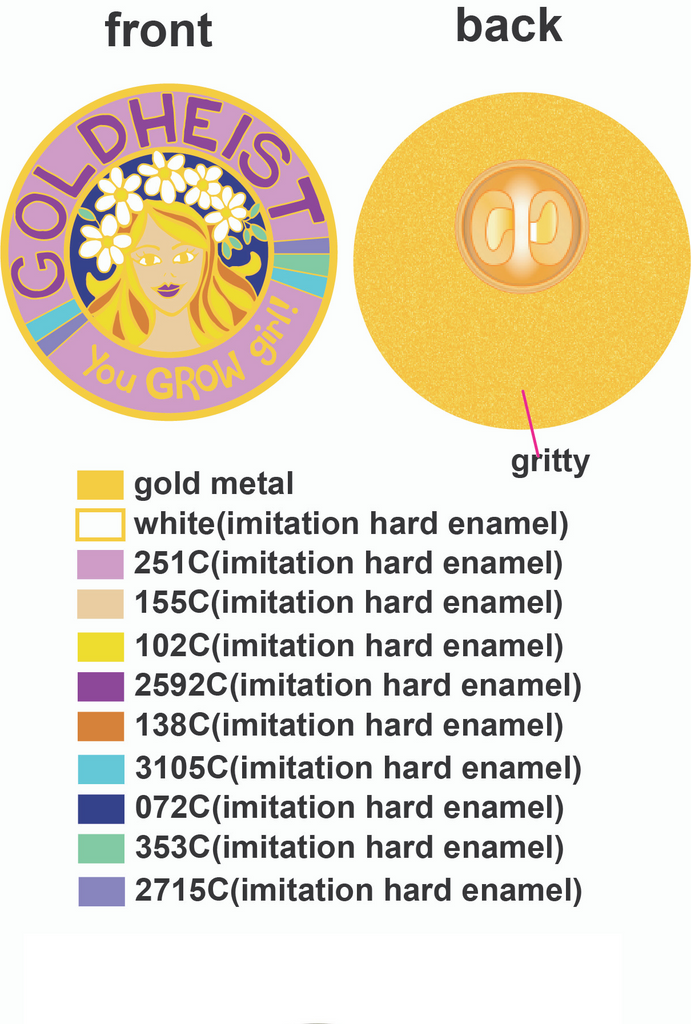 200 Custom Lapel Pins for Hester