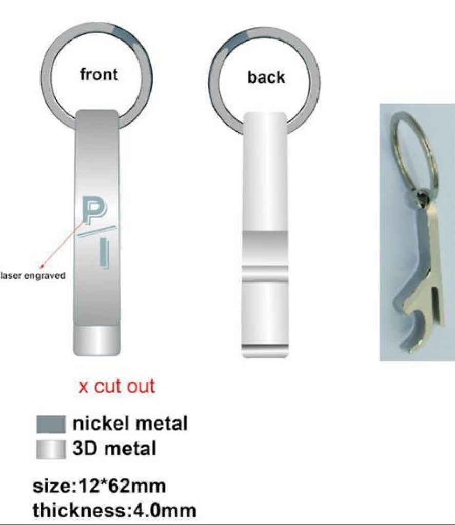 100 Bottle Opener/Keyring for Monica