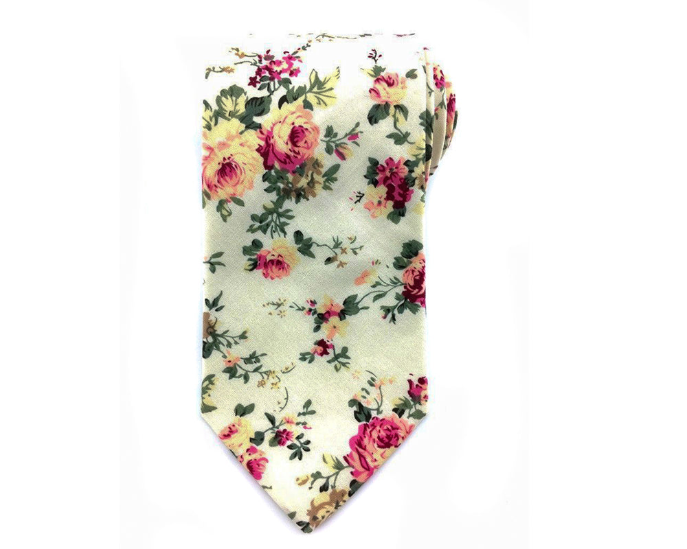 wedding cotton necktie