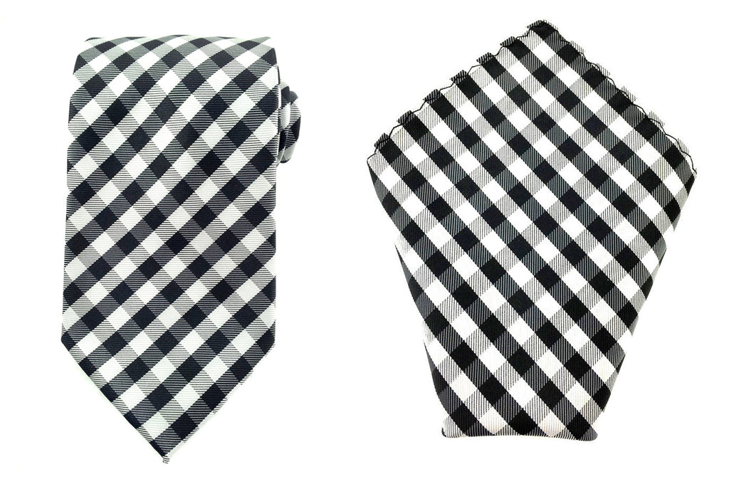 necktie pocket square combo