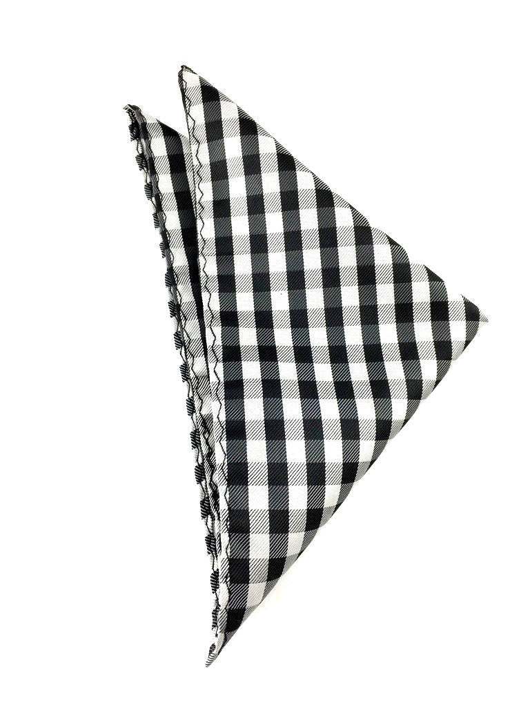 gingham mens hankie