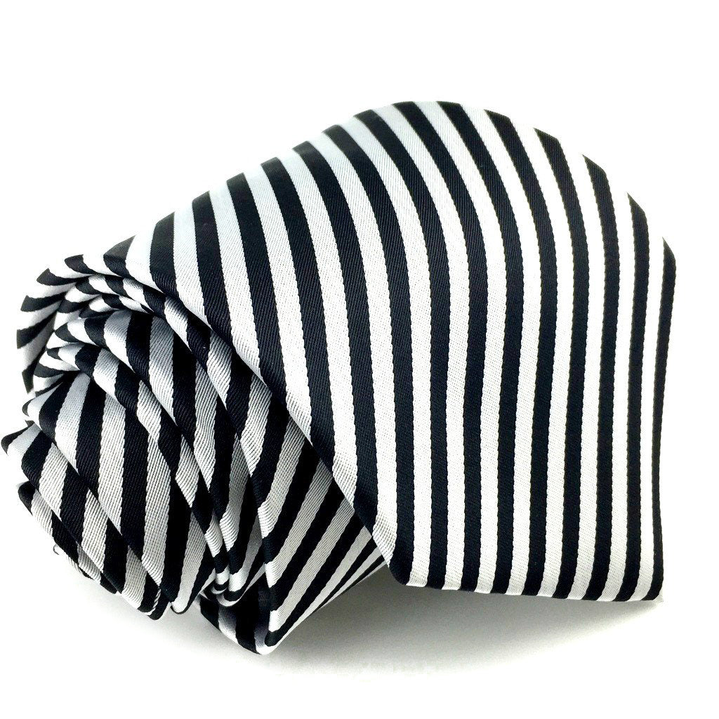 Grey Stripes Neck Ties