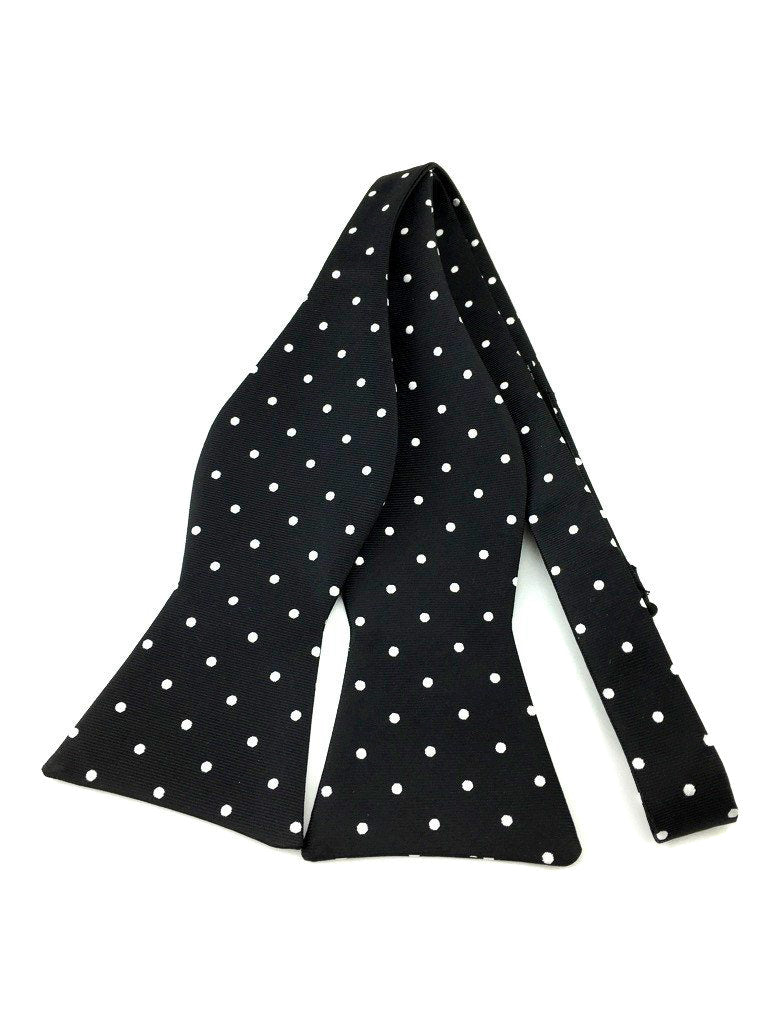 black wedding bowtie