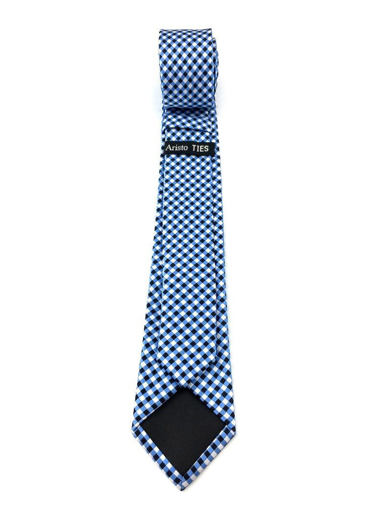 slim blue neckties