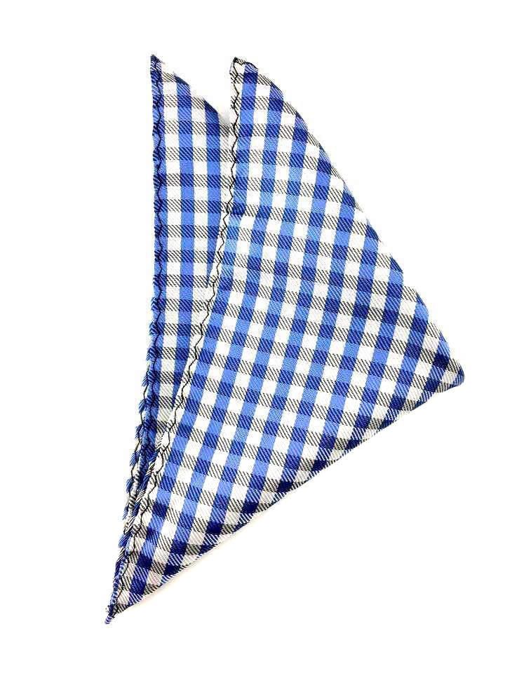 mens checkered hankie