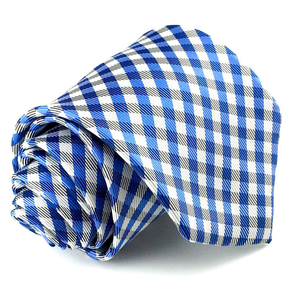 blue mens neck tie