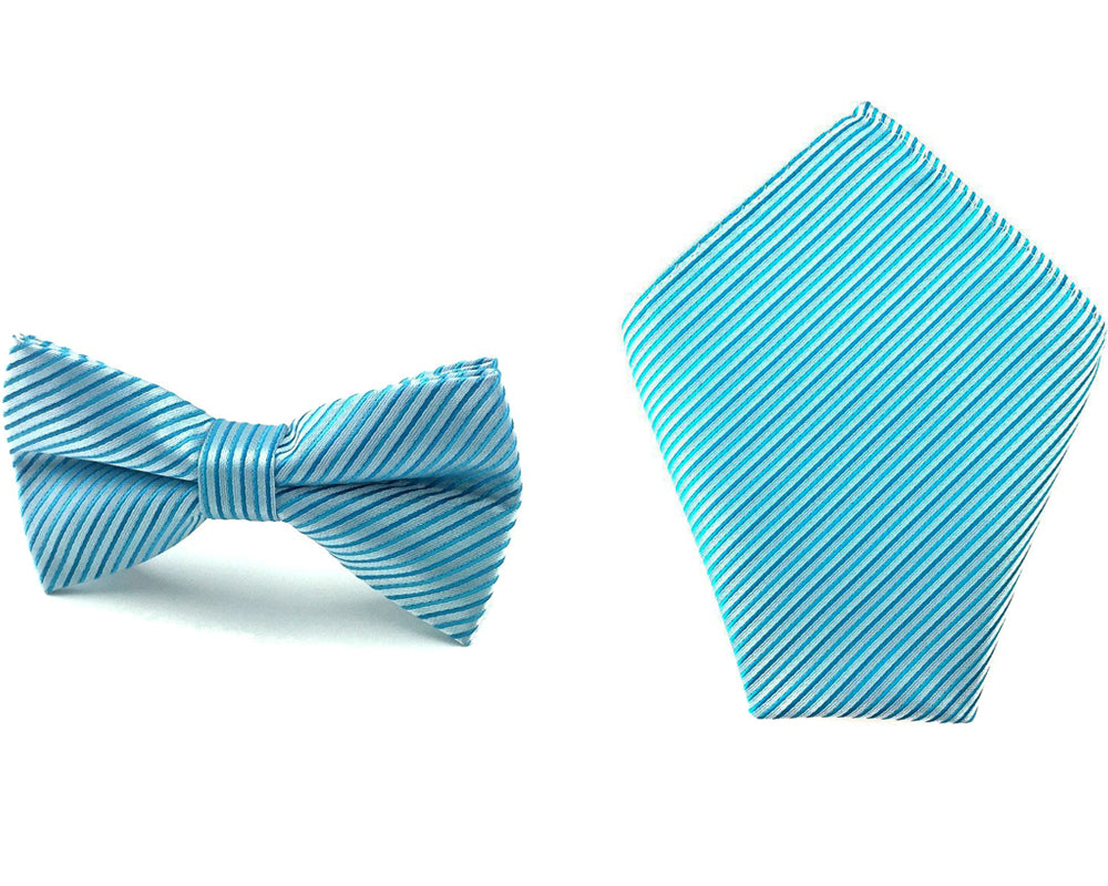 striped bowtie handkerchief