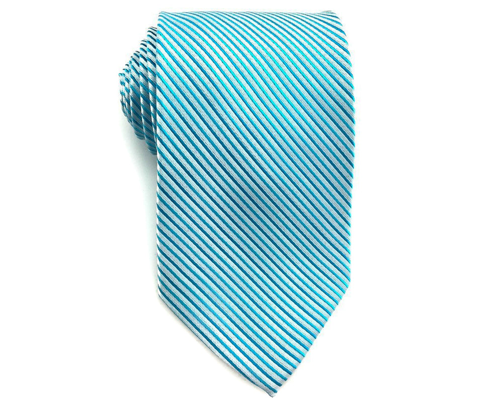 Blue Stripe Mens Necktie