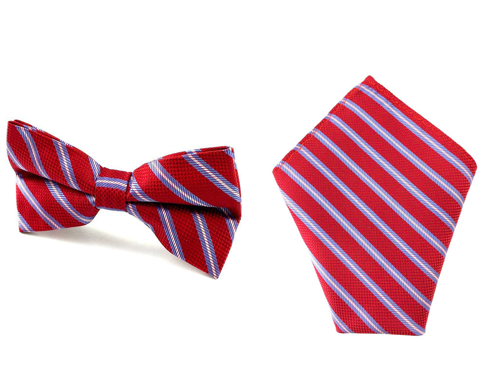pre-tied bowtie hankies combo