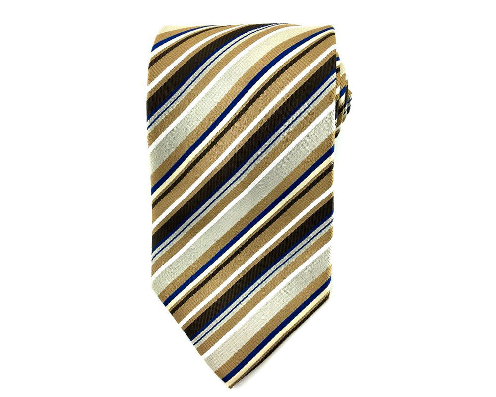 brown stripe ties