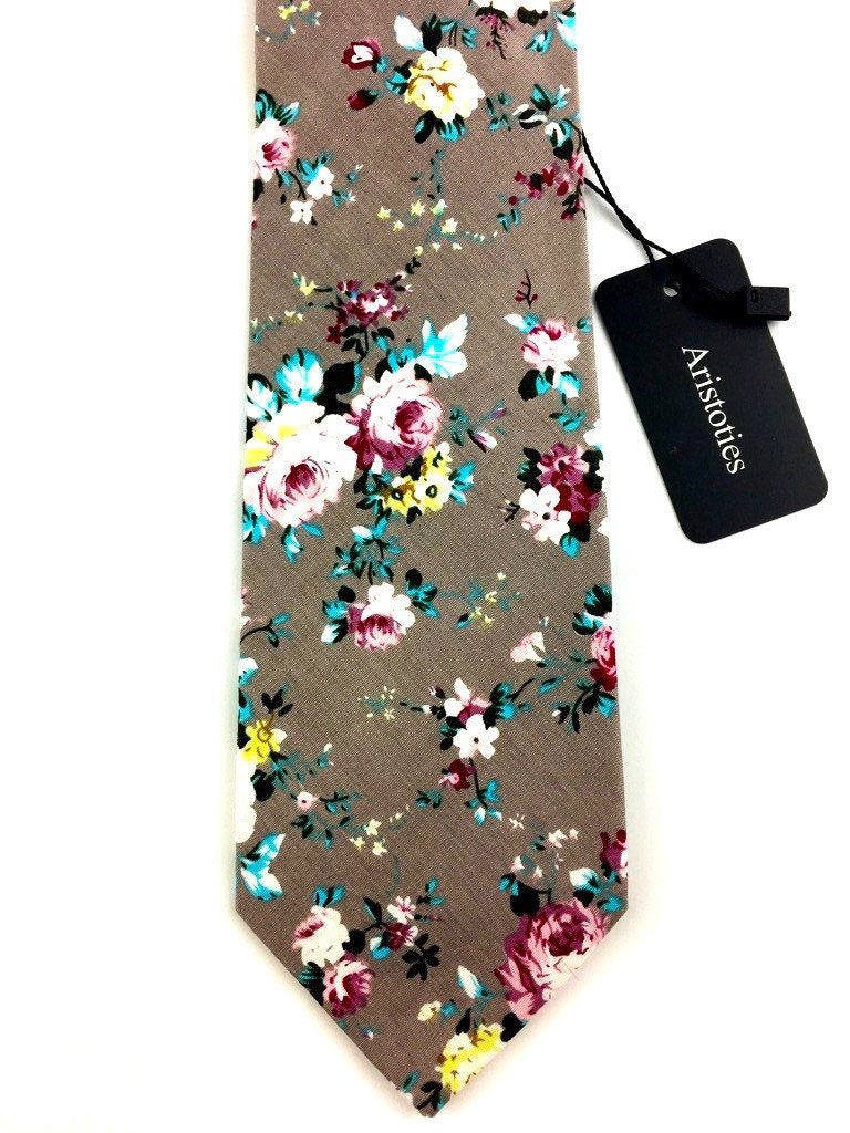 floral mens tie