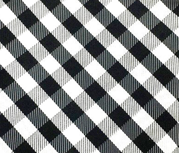 black grey checkered swatch