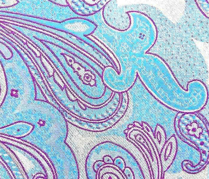 blue swatch paisley