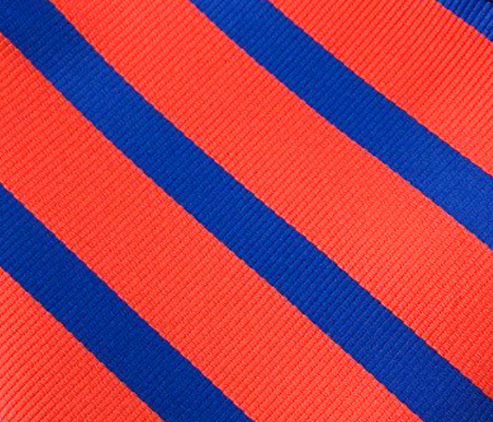 red blue striped swatch