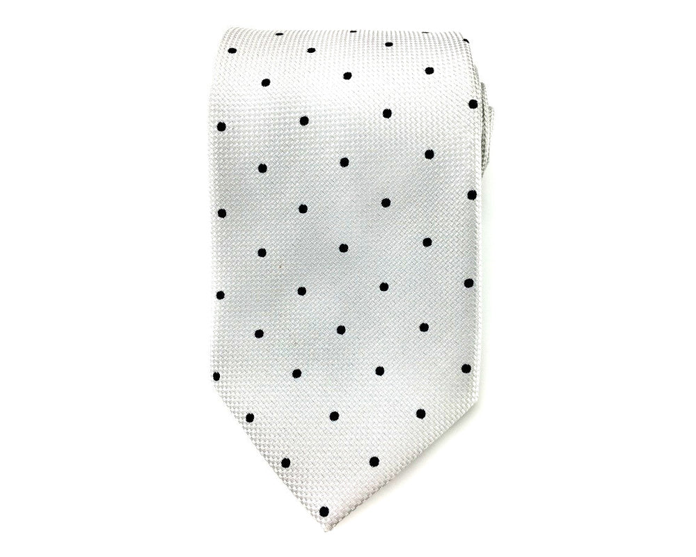polka dots necktie
