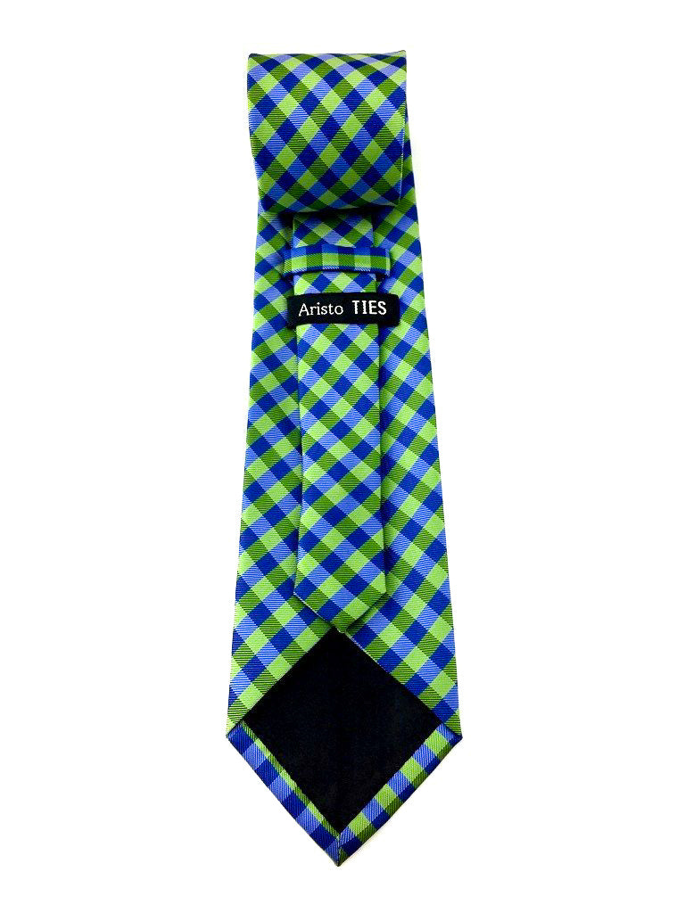 checkered neckties