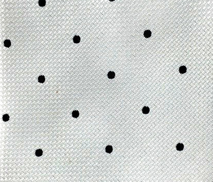 grey polka swatch