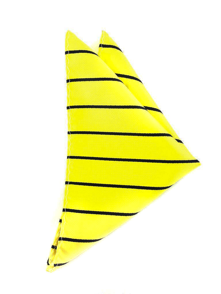 grooms yellow pocket square