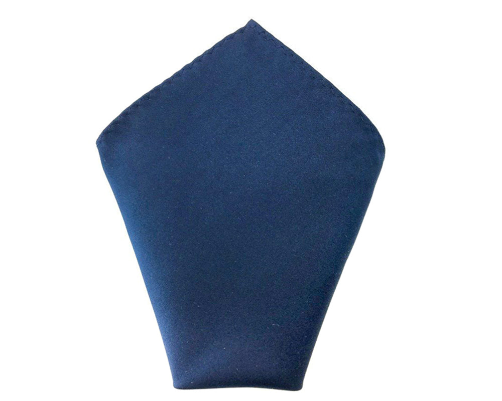 navy blue pocket square