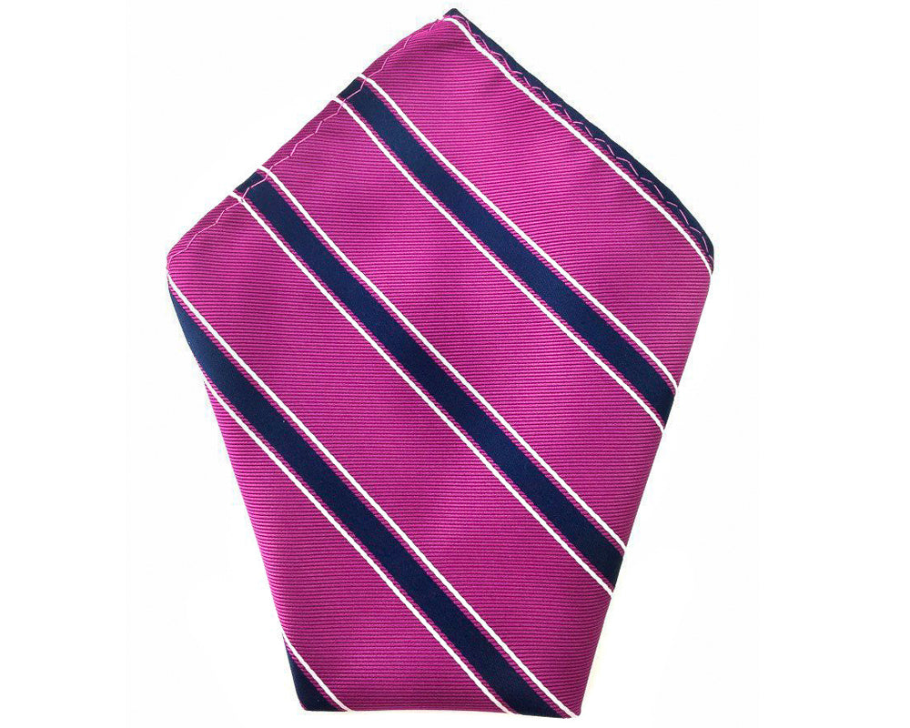 magenta pocket square