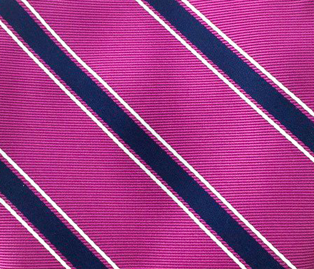 magenta stripes swatch