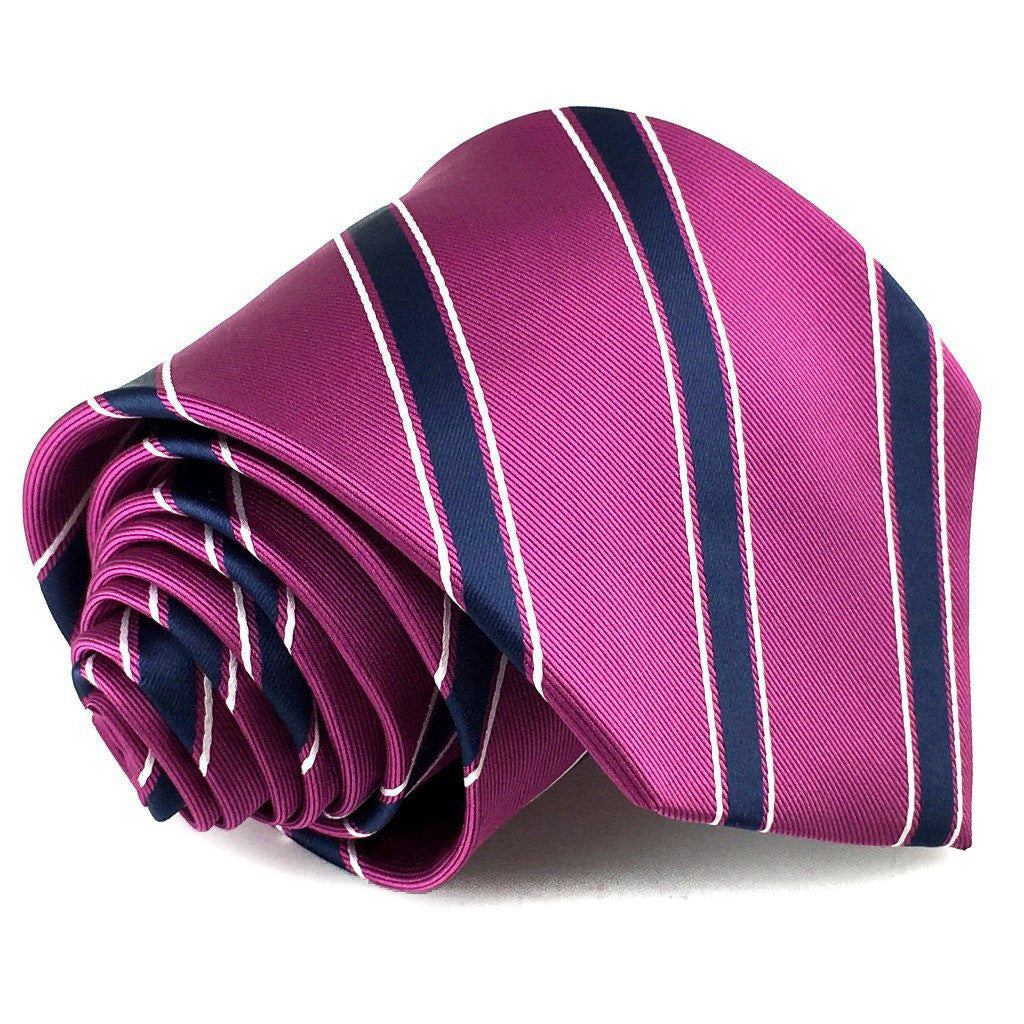 striped grooms necktie