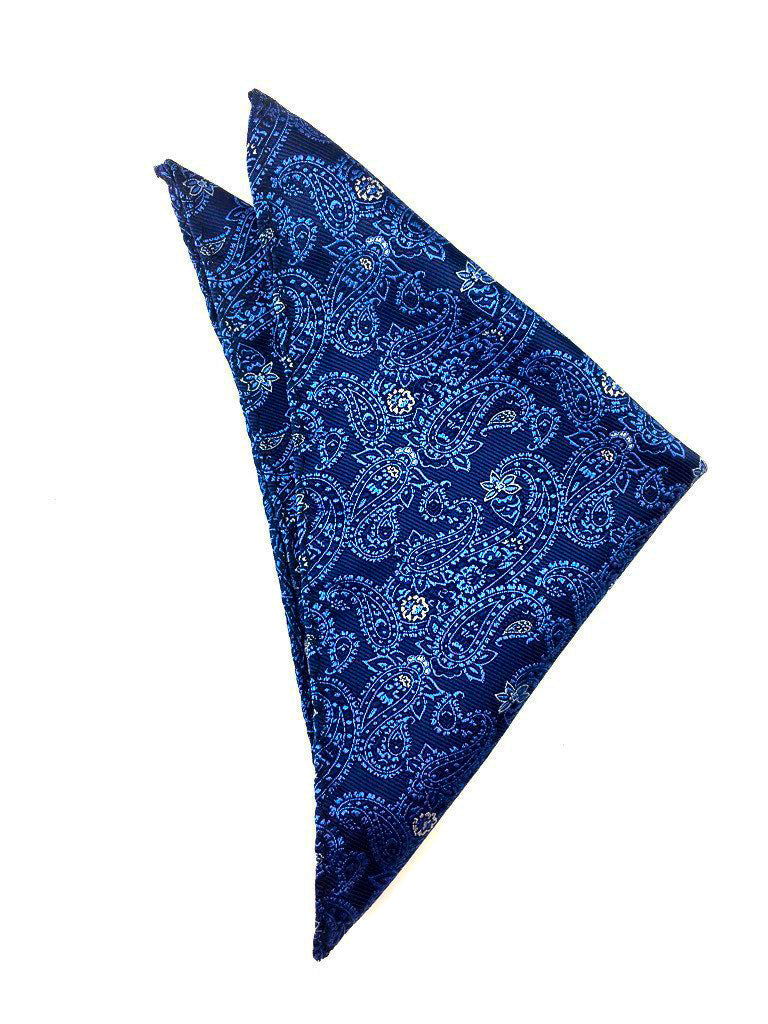 blue wedding handkerchief