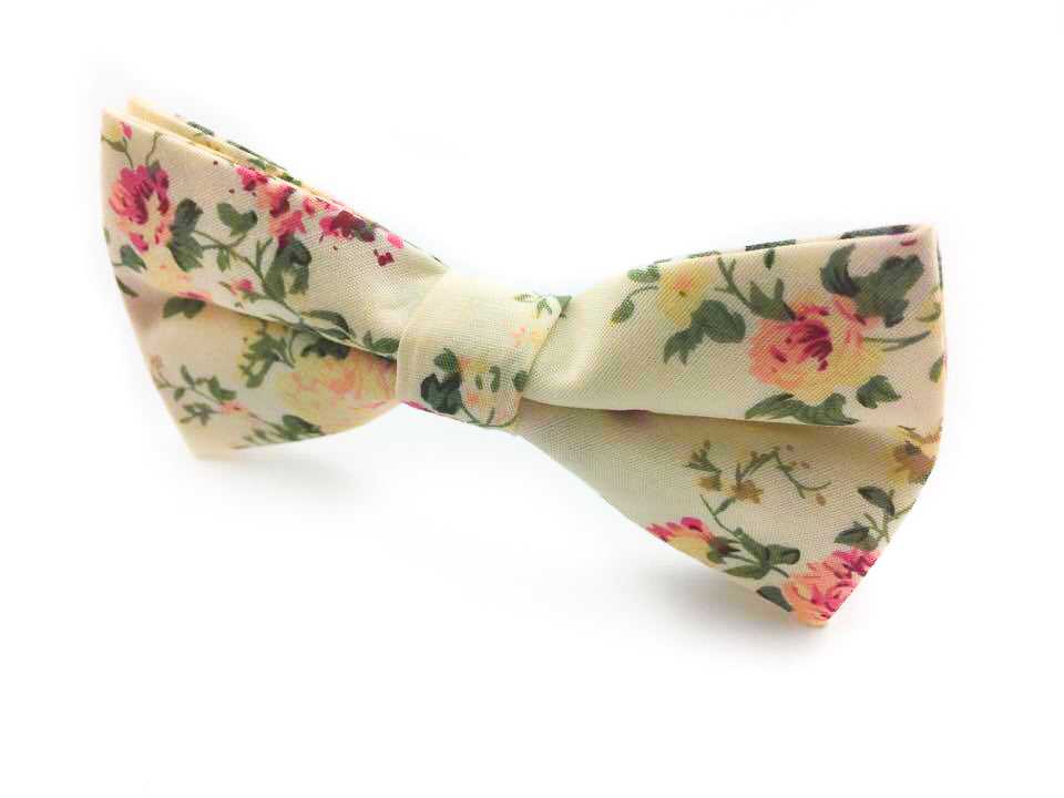 floral bowties