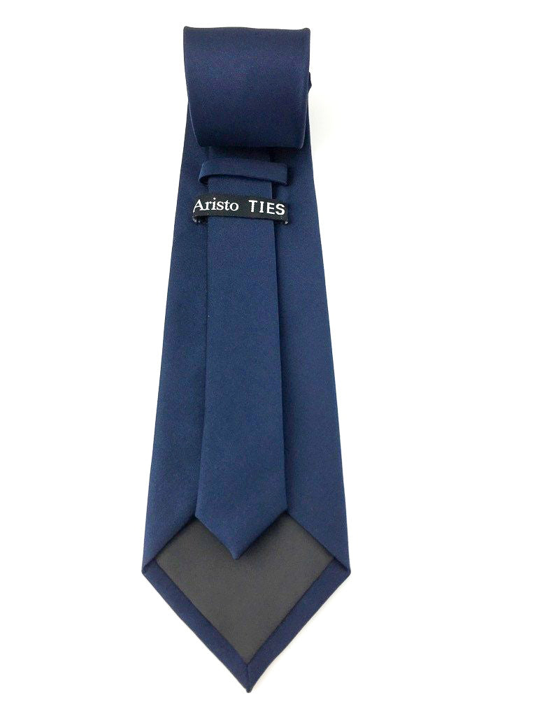 solid blue neckties