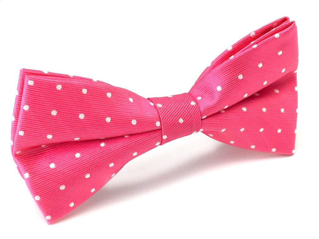 grooms pink bowtie