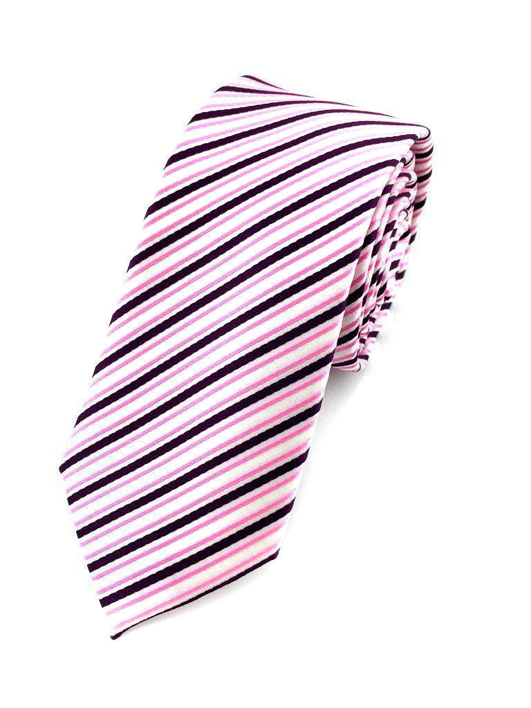 black striped tie