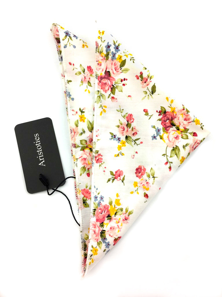 floral pocket square