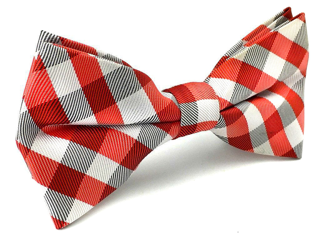 gingham bow ties