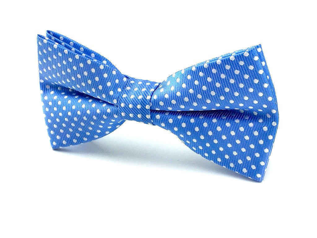 sky blue bow ties
