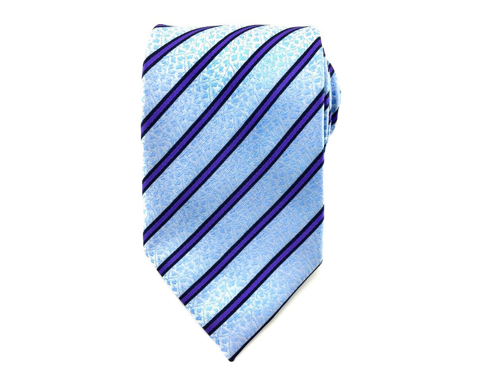 striped floral neckties