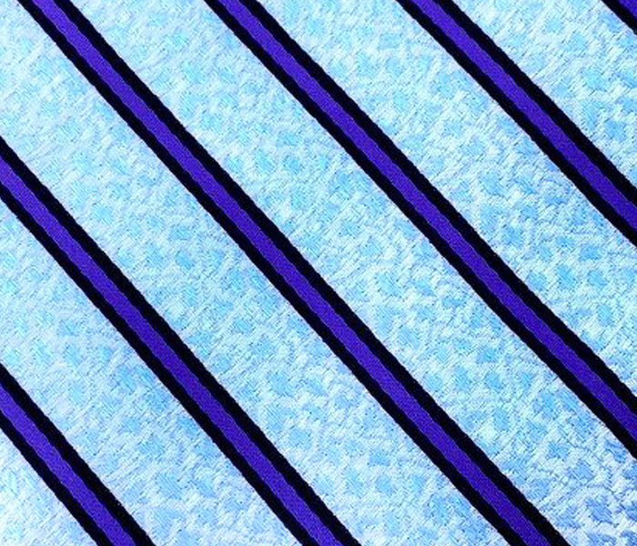 blue floral purple stripe swatch